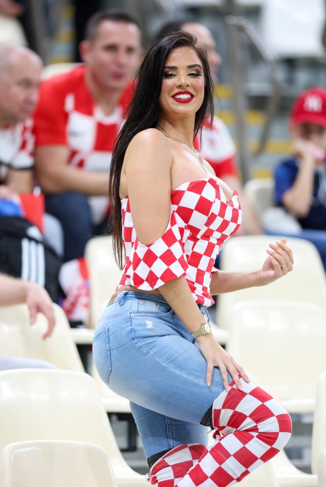 Ivana watched her side lose to Argentina on Tuesday