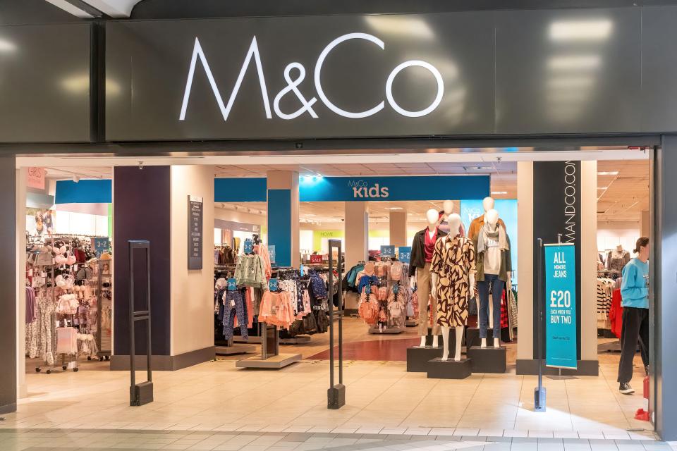 M&Co announced it has collapsed into administration