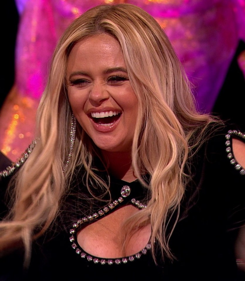 Emily Atack appears on the last ever episode of Celebrity Juice