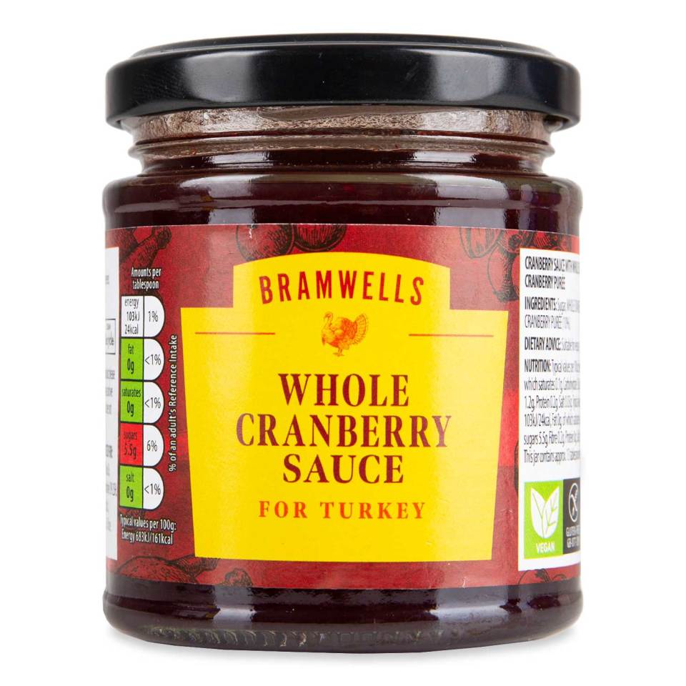 You can't beat cranberry sauce on your Christmas dinner