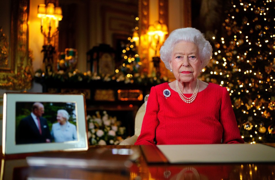 Queen Elizabeth II, pictured delivering her final address, recorded 69 speeches