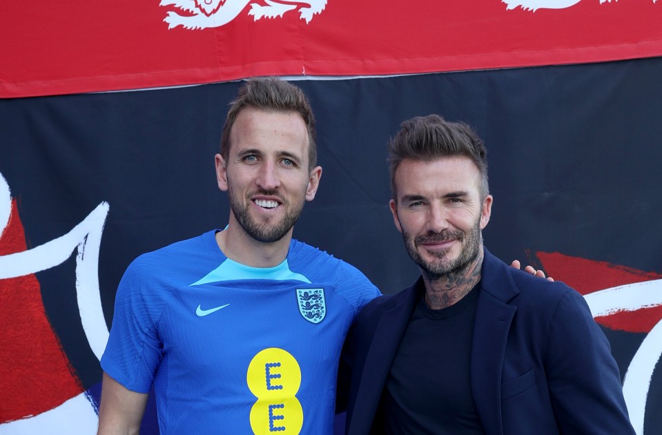 Harry Kane asked Becks what he thinks of the current England team