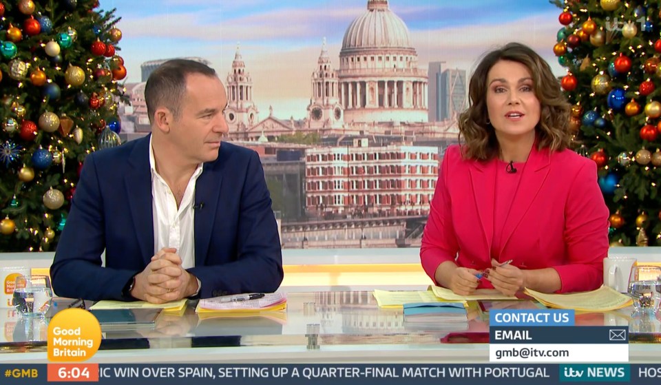 He's hosting with Susanna Reid for 'Wallet Wednesdays'