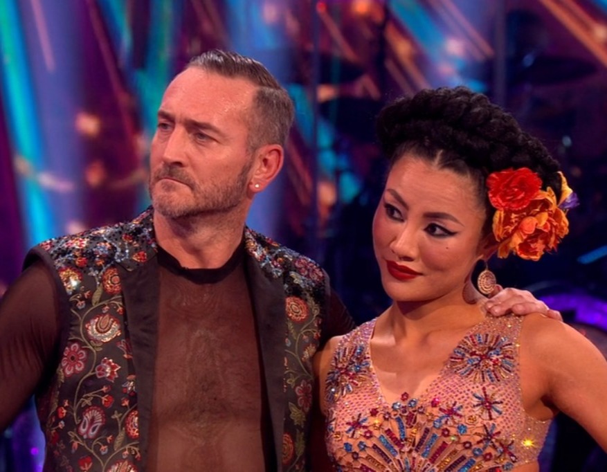 Will and Nancy were forced to leave Strictly Come Dancing before the final