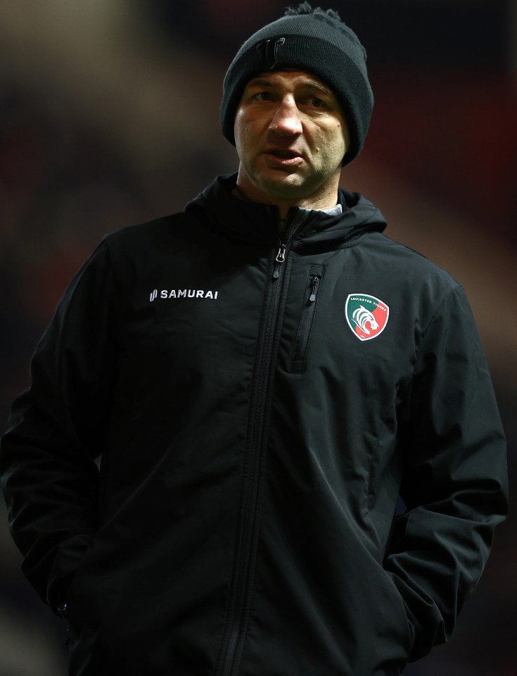 Leicester head coach Steve Borthwick is tipped to succeed Jones