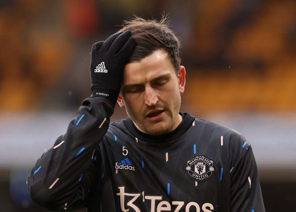 Harry Maguire was benched once again at Molineux