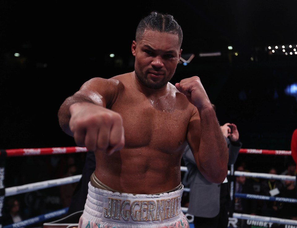 Joe Joyce is a potential opponent for Tyson Fury