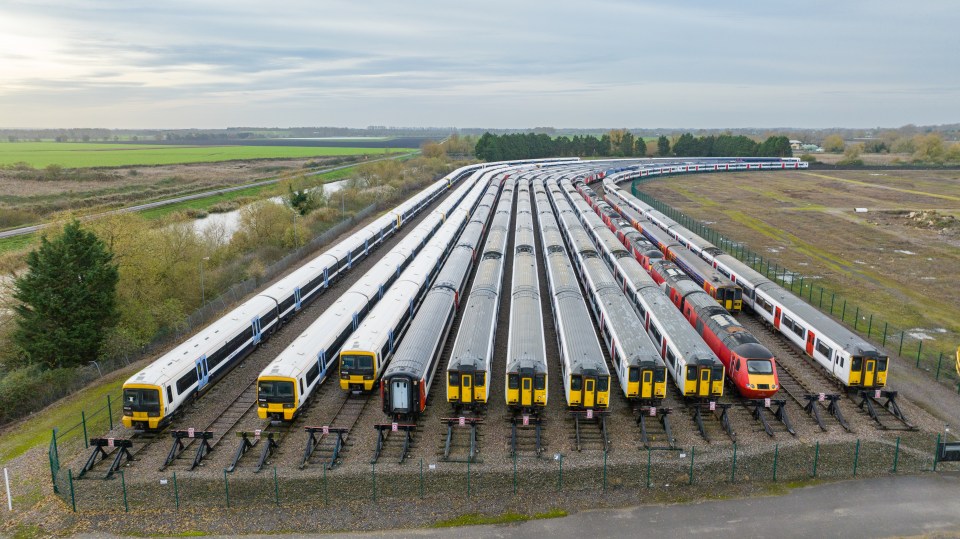 Fewer passengers means the strike power is less since Covid - another day of industrial action resulted in a reduced train services