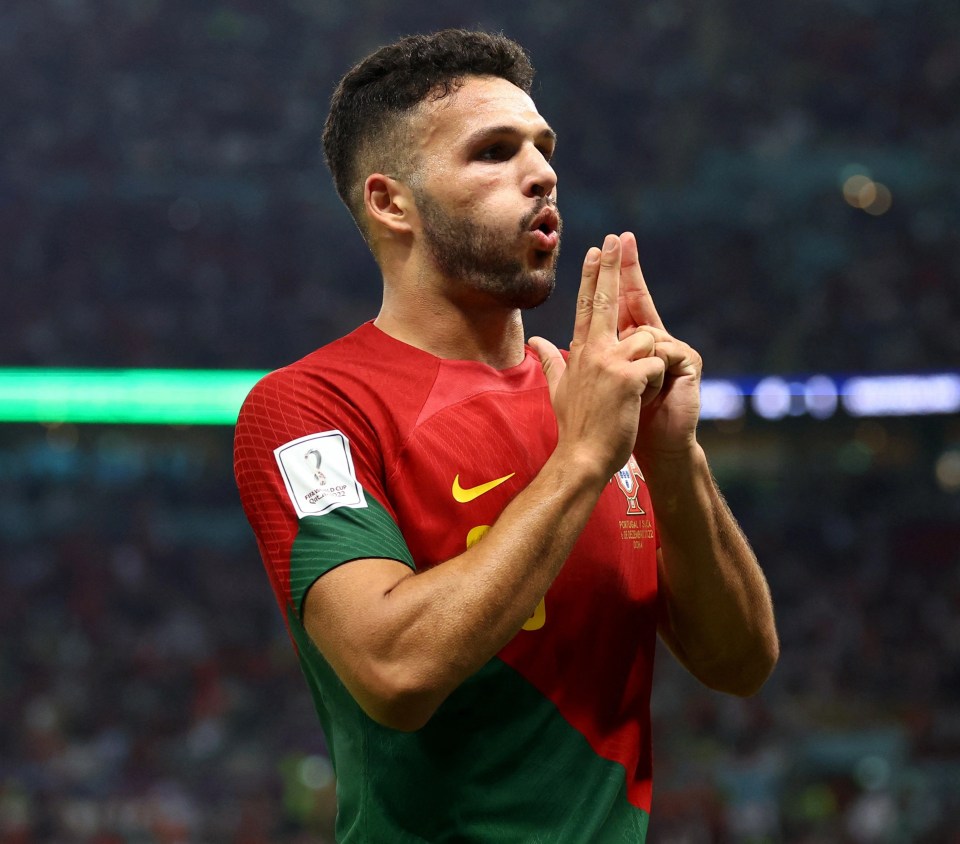 Premier League fans may see a lot more of this Goncalo Ramos celebration in 2023