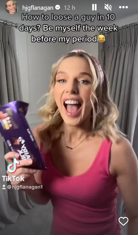 Helen Flanagan has joking revealed ‘how to lose a guy in 10 days’ in a hilarious TikTok video