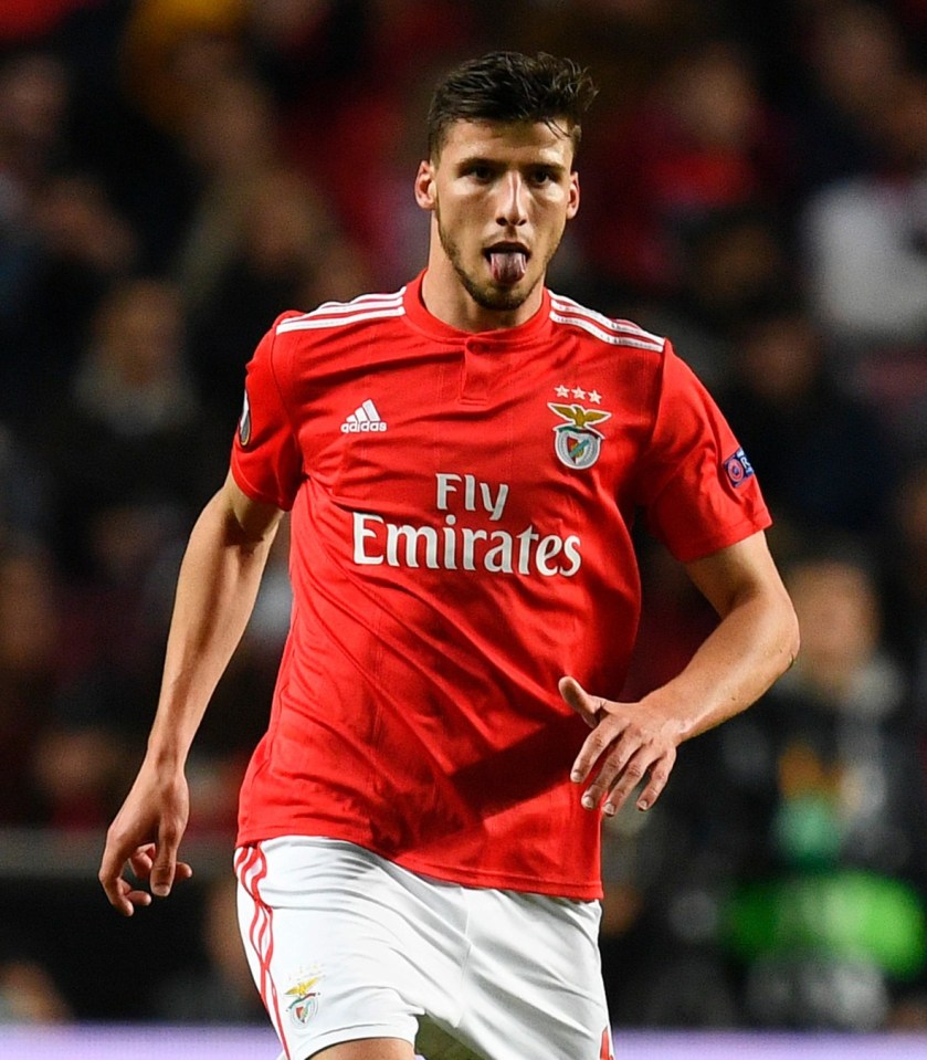 Ruben Dias came through Benfica's youth set-up