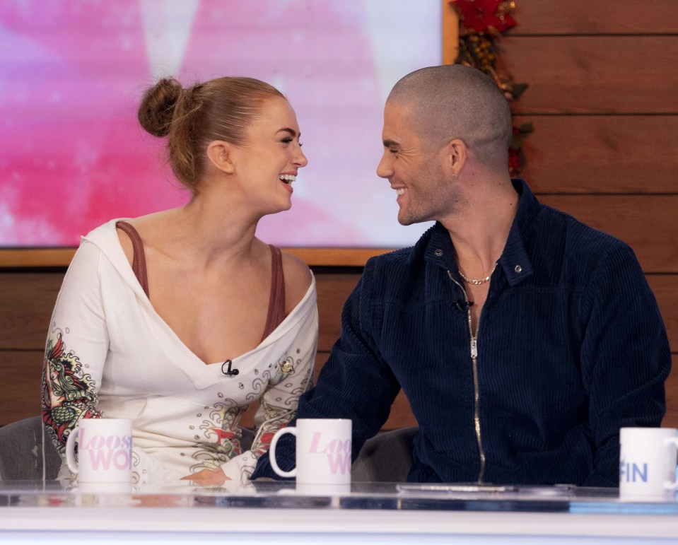 Maisie Smith and Max George appeared on Loose Women today