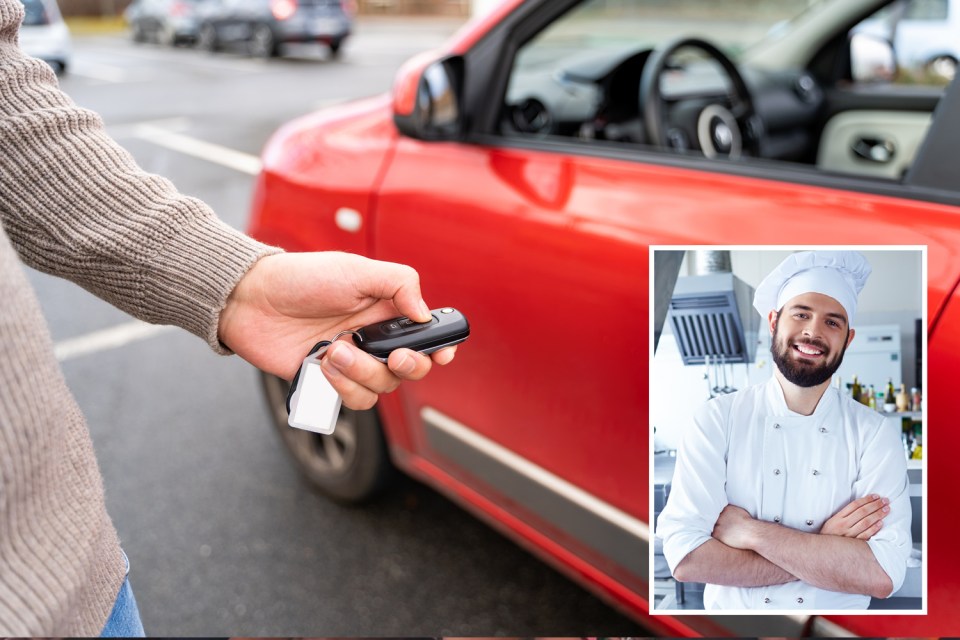 Chefs pay the most for their car insurance according to a recent study