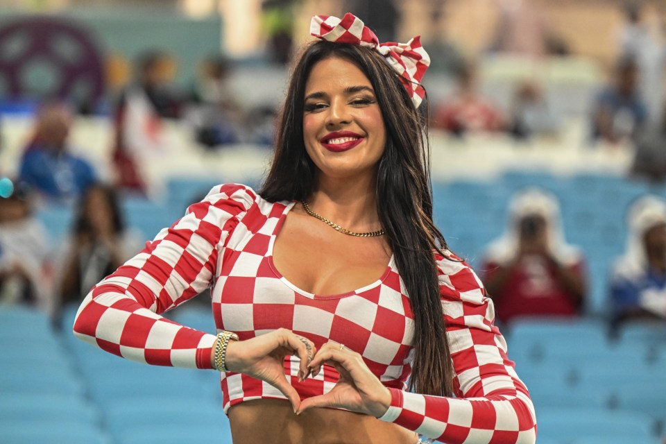 Ivana watched her beloved Croatia beating Japan