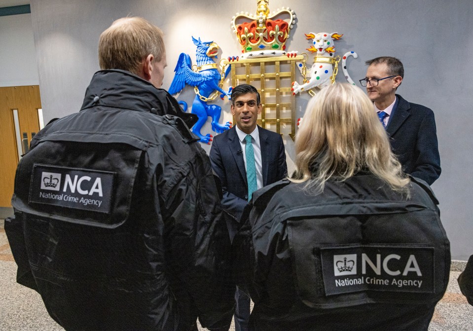 Rishi Sunak spoke of a blizzard of new laws in January that include tightening borders