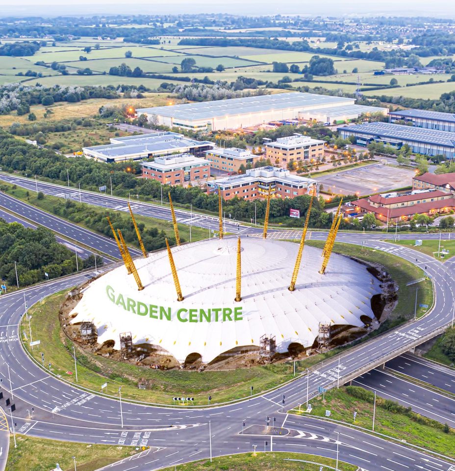 Officials wanted to move the Millennium Dome to Swindon and turn part of it into a garden centre