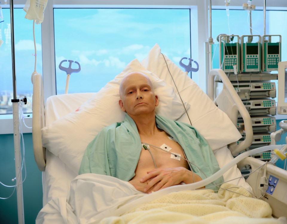 David Tennant has vividly recreated the harrowing picture as he takes on the role of Alexander 'Sasha' Litvinenko - in a drama which airs on ITV1 tonight