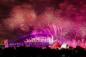  Australis is one of the first countries in the world to celebrate the New Year (Photo by DAVID GRAY/AFP via Getty Images)