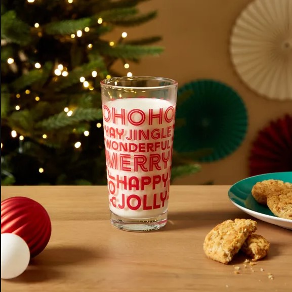 Enjoy a Christmas tipple with this Scandi Jolly Tumbler from Dunelm