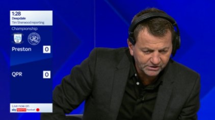 Tim Sherwood watched in confusion