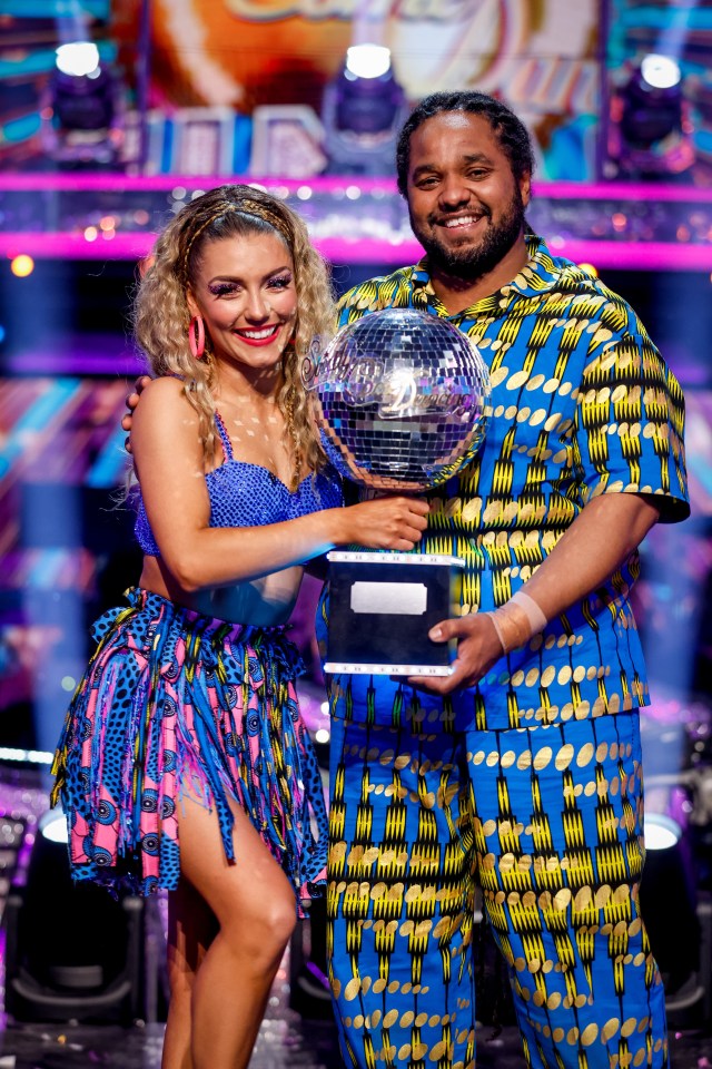 Hamza Yassin was crowned the winner alongside his pro-partner Jowita Przystał