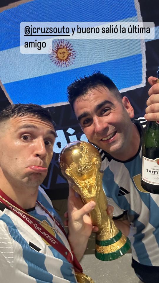 Martinez was the hero in the penalty shootout as Argentina claimed the trophy