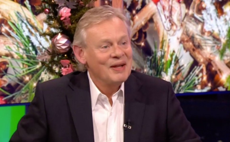 Martin had The One Show fans in stitches