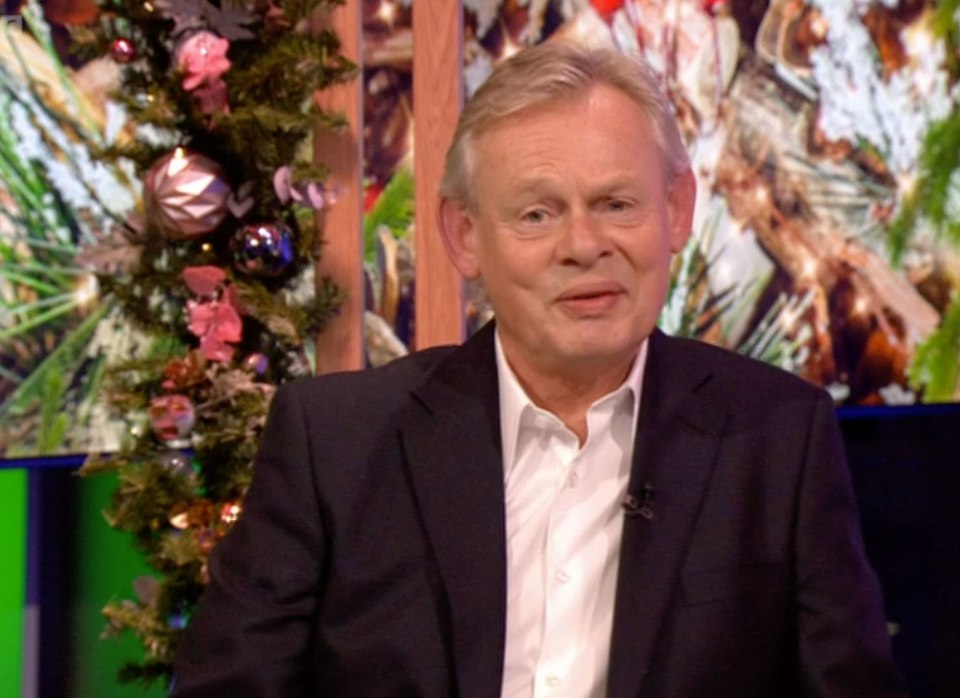 Fans flocked to Twitter to comment on Martin when he as on The One Show