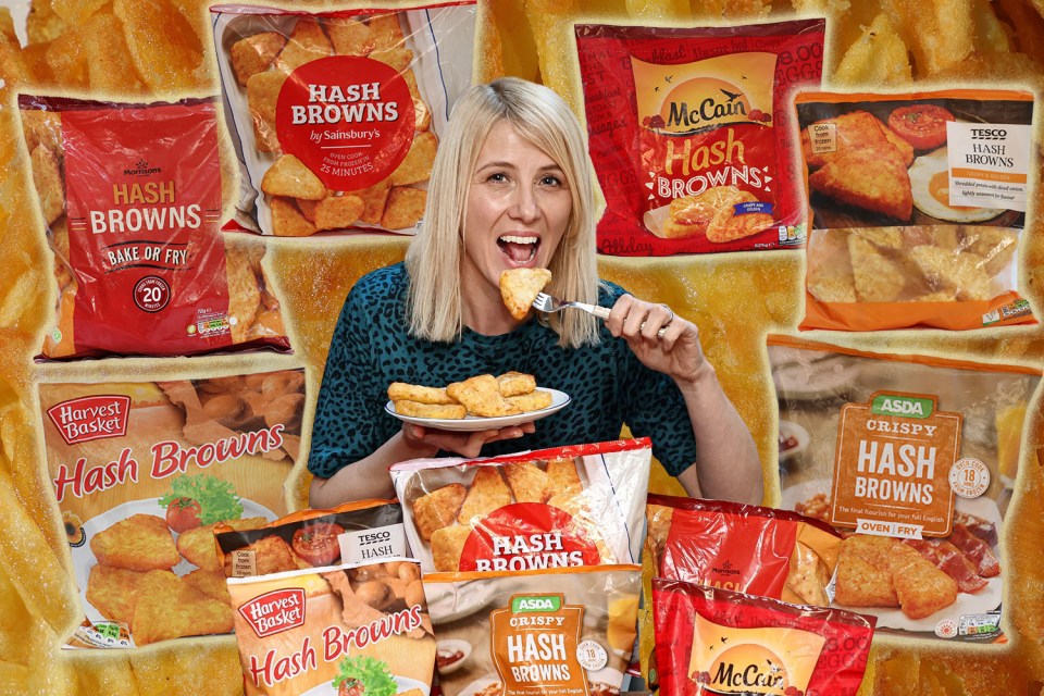 Lynsey Hope tests supermarket own-brand hashbrowns