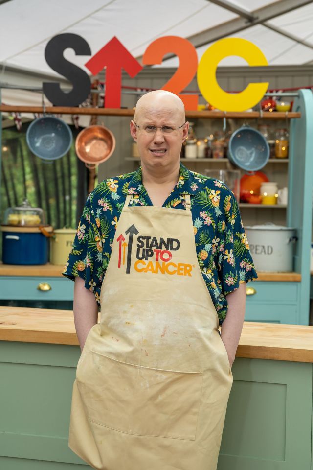 Matt said it had "become clear" he was longer able to present Bake Off