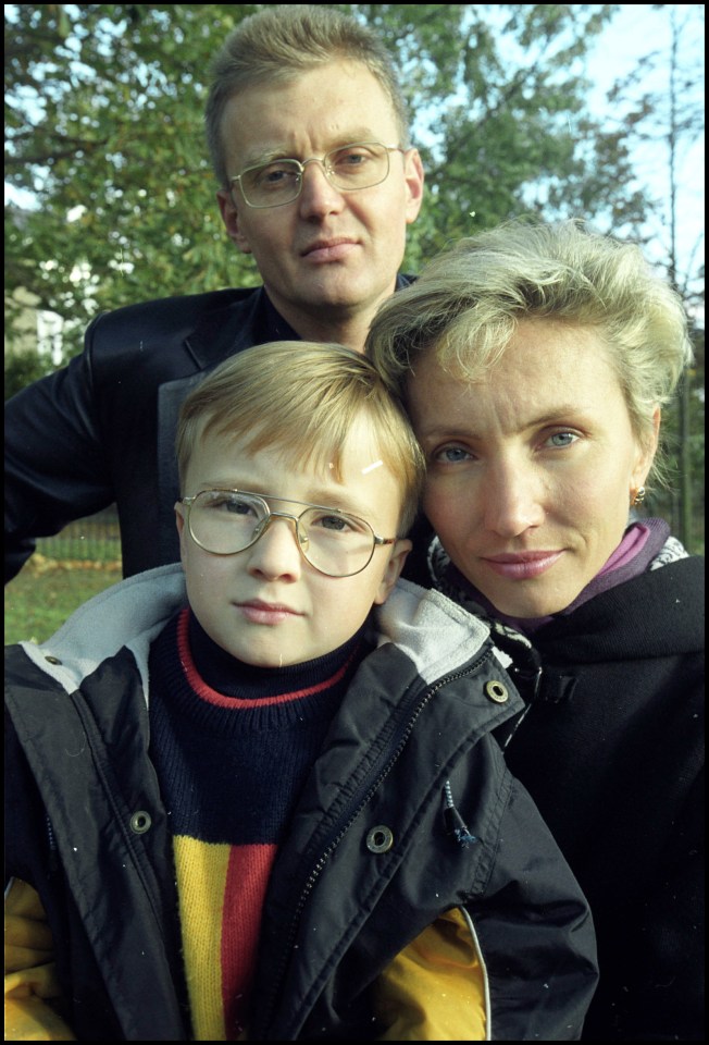 Alexander and Marina cherished life with their son Anatoly