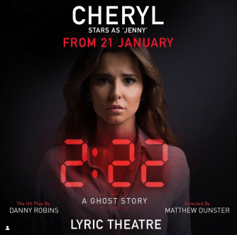 Cheryl will star in 2:22 A Ghost Story