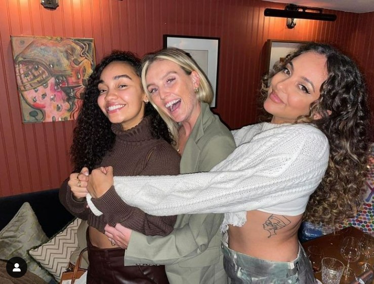 Little Mix sent fans wild as they reunited for a 'Christmas catch up'