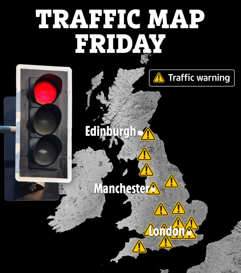 Travel chaos sparked by multiple strikes have sent millions seeking alternative routes home, with the warning stretching to Christmas Eve