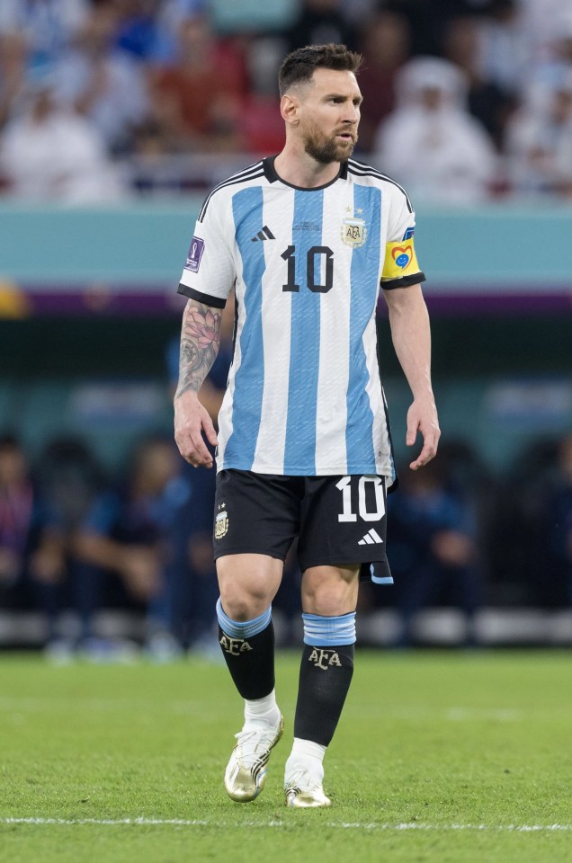 The Argentina legend already has three goals at the World Cup for his nation