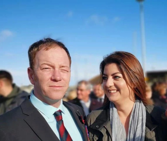 Tim Spearing and his wife Leanne were given a parking fine after travelling to London to see the Queen lying in state