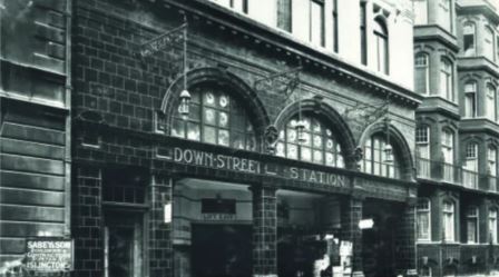 Down Street Station was converted into a bomb-proof headquarters