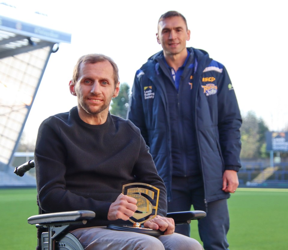 Sinfield has raised millions of pounds, plus awareness of MND, in Burrow's name