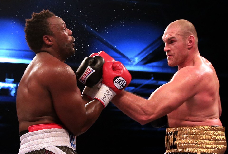 Tyson Fury beat Derek Chisora for the second time in 2014