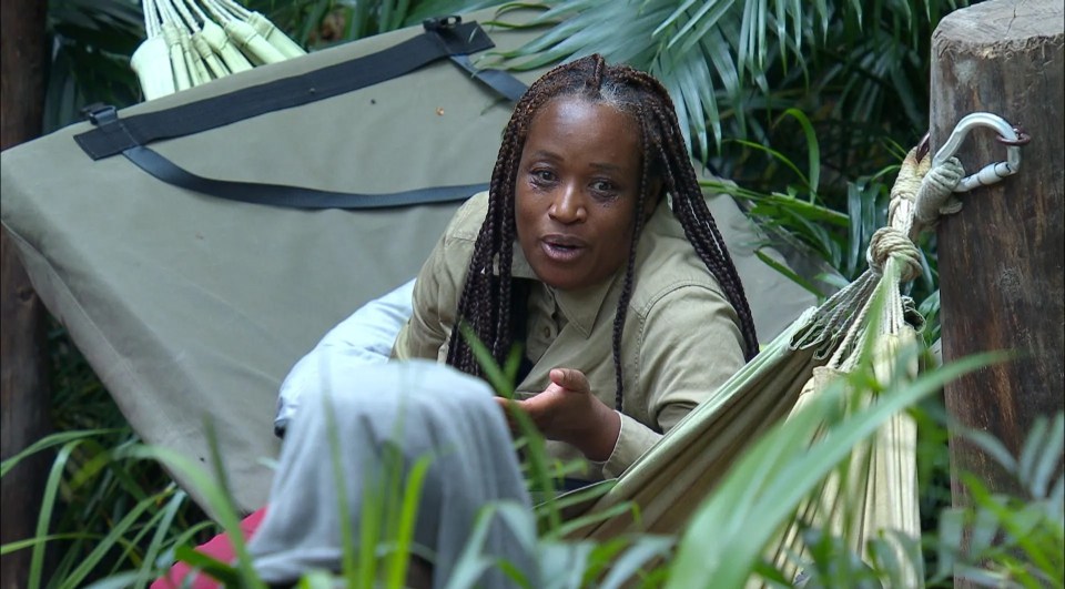 The Loose Women star was the first to be evicted from the I'm A Celeb jungle