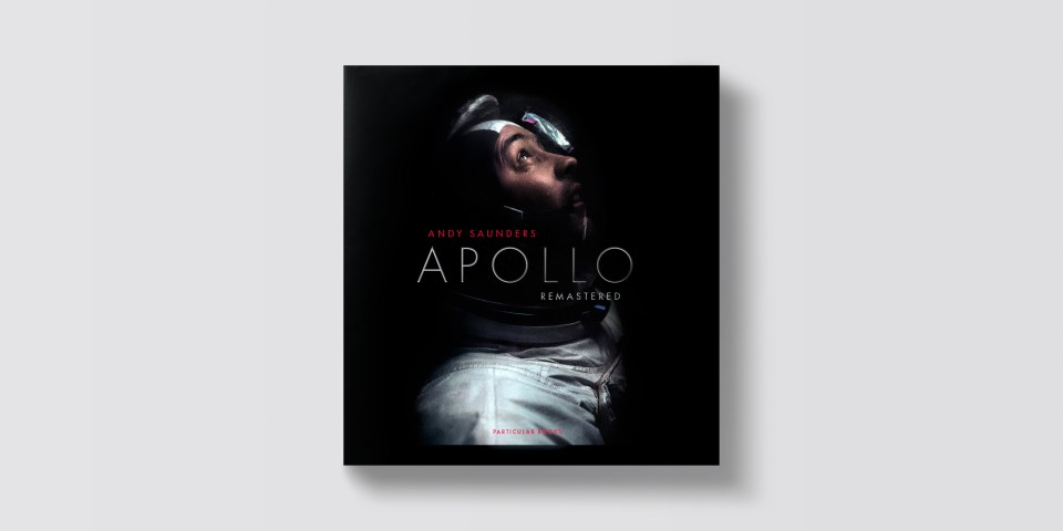 Andy's book features 400 remastered images of the Apollo missions