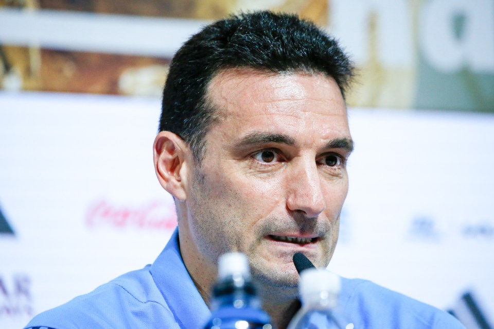 Argentina boss Lionel Scaloni is hoping they can win for Messi