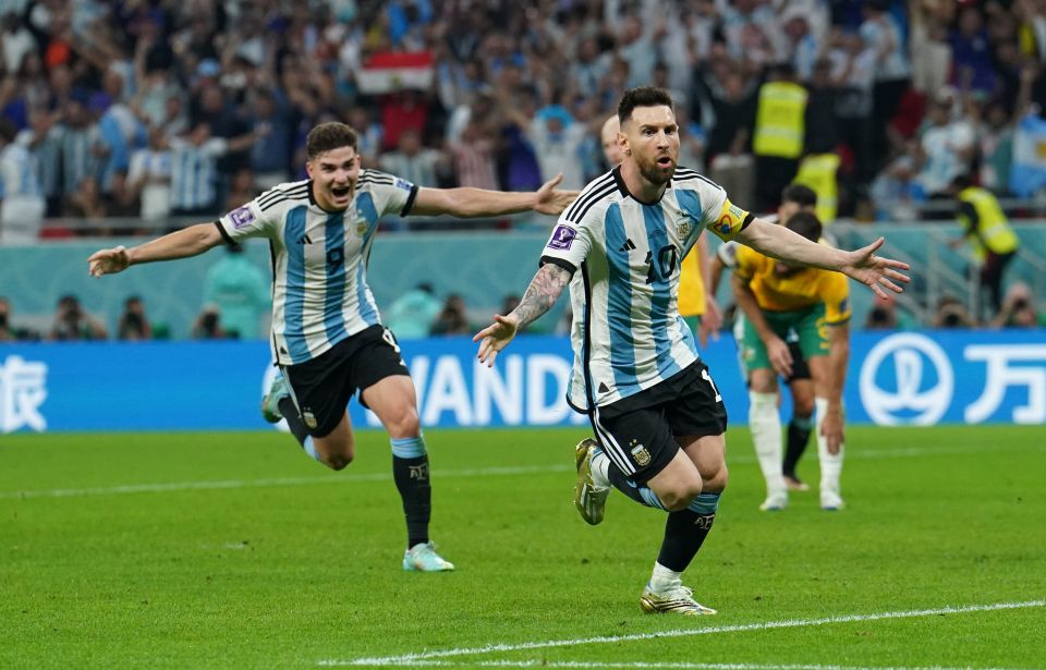 It was the first real moment of quality in the game and Messi made it count