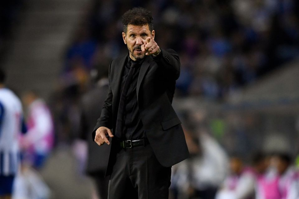 Atletico Madrid boss Diego Simeone has struggled for success this season