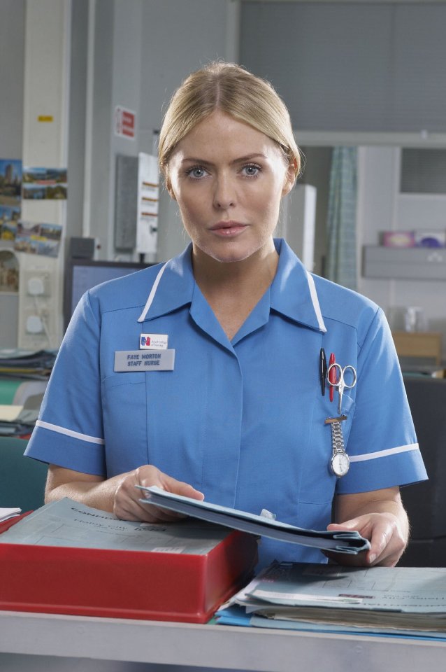 Patsy previously starred in Holby City