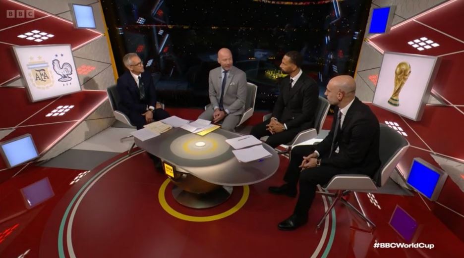 BBC pundits talked through the opening ceremony