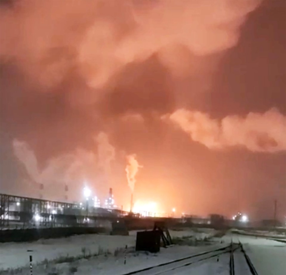 The massive blast happened early this morning in Eastern Siberia