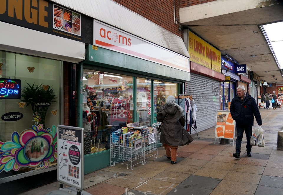 The Fox & Goose shopping centre has seen better days