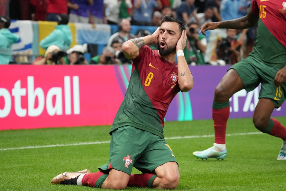 Bruno Fernandes has been superb for Portugal