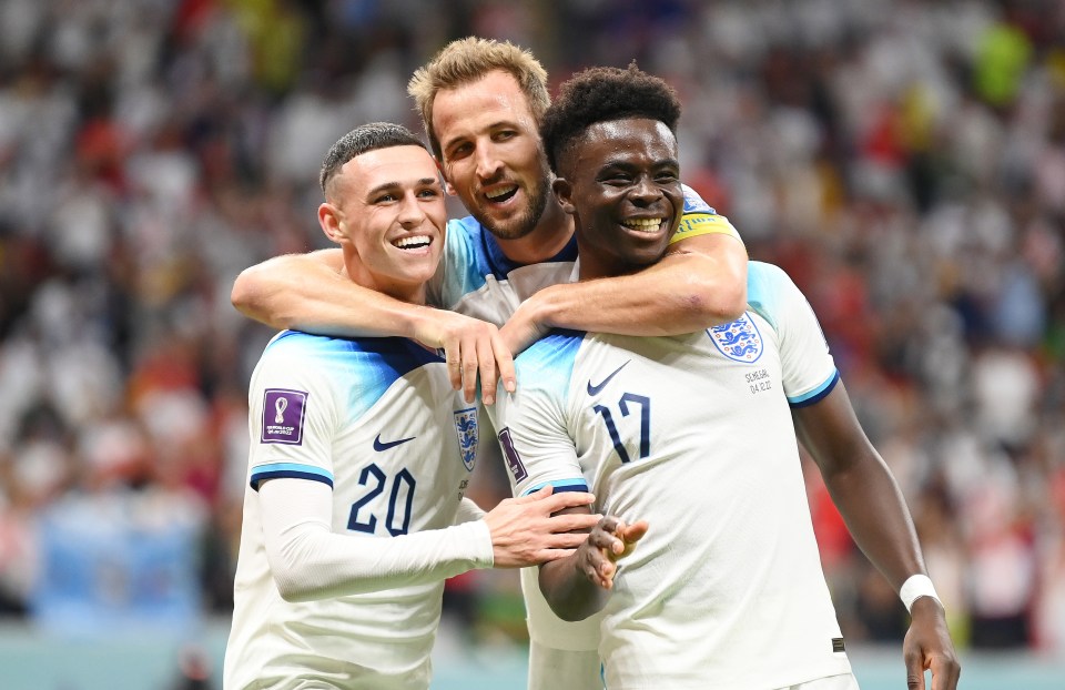 England booked their place in the quarter-finals with a thumping win over Senegal